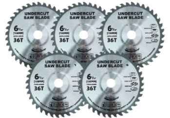 5 Jamb Saw Blades 36T German carbide tipped/158mm for …