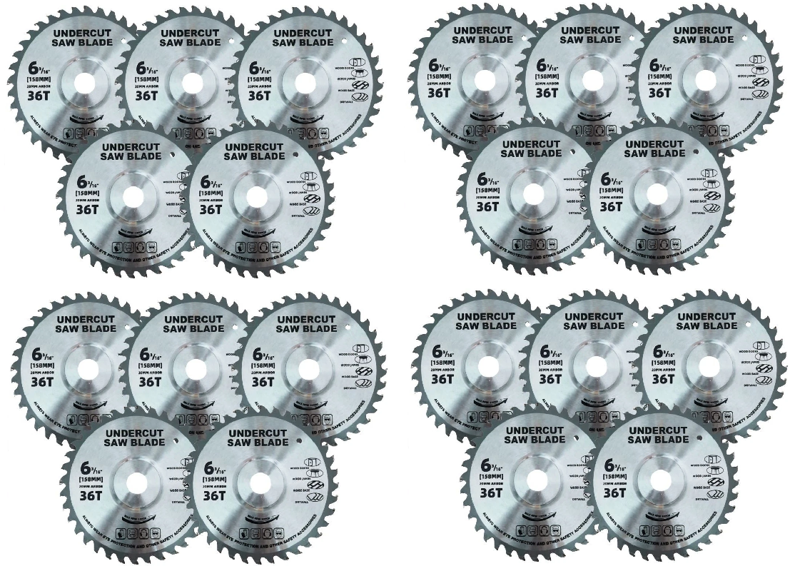 20 Jamb Saw Blades 36T German carbide tipped/158mm for..