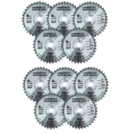 10 Jamb Saw Blades 36T German carbide tipped/158mm for
