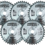 5 Jamb Saw Blades 36T German carbide tipped/158mm for ...