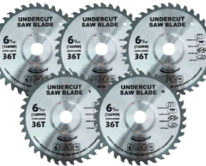 5 Jamb Saw Blades 36T German carbide tipped/158mm for ...